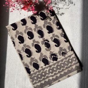 Kajal Rekha Mulmul Cotton Saree | BlushSarees.in |